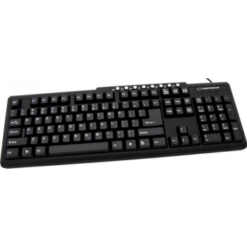 Tastatura Esperanza EK102 8 taste multimedia black USB 5905784767178
