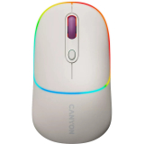 Mouse Optic Canyon MW-22, RGB LED, Bluetooth/USB Wireless, 1600 dpi, Rice CNS-CMSW22RC