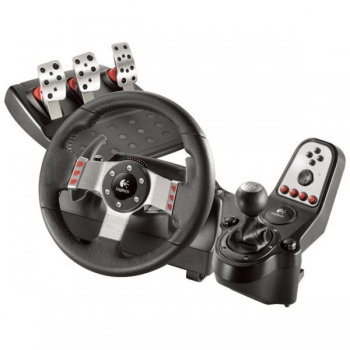 Volan Logitech G27 Racing Wheel 16 butoane programabile plus D-pad Compatibil PC/PS3 941-000046