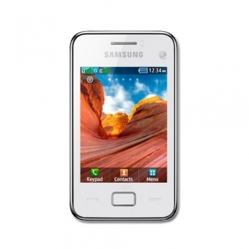 Telefon Mobil Samsung Star 3 S5220 White touch WiFI SAMS5220WHT