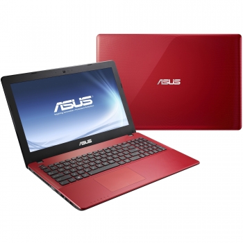 Laptop Asus X550CA-XX195D Intel Celeron Ivy Bridge 1007U 1.5GHz 4GB DDR3 HDD 500GB Intel HD Graphics 15.6" HD Red