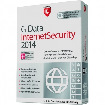 G Data Internet Security 2014 ESD Electronic 3 Calculatoare 1 an