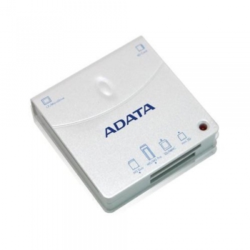 Card reader extern ADATA 52 in 1 52 in 1, suport SDHC, CF type I and II, MMC / RS-MMC / MMCplus / MMCmobile, MS / MS Pro / MS Duo / MS Pro Duo, XD, microSD / M2 / MMCmicro cu adaptor USB 2.0 URAD52F5J