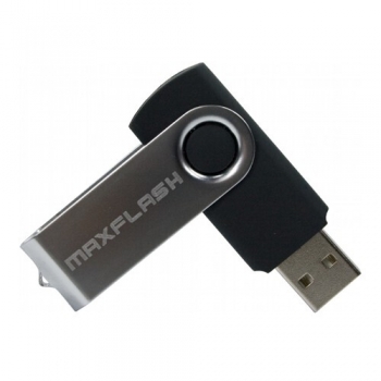 Memorie USB Maxflash 4GB USB 2.0 Negru USB4GBMAX