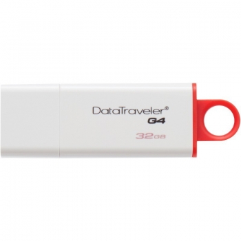 Memorie USB Kingston DataTraveler G4 32GB USB 3.0 white-red DTIG4/32GB