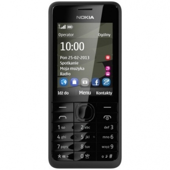 Telefon Mobil Nokia 301 Black Camera Foto 3.15 MP NOK301BLK