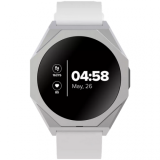 Smartwatch Canyon Otto SW-86, 1.3inch, Curea Silicon, Alb CNS-SW86SS