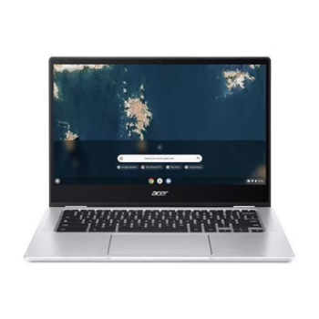 Laptop Acer Chromebook 314, 14 inch 1920 x 1080 Touchscreen, Intel Celeron N4500 2 C / 2 T, 1.1 GHz - 2.8 GHz, 4 MB cache, 6 W, 4 GB DDR4, 64 GB SSD, Intel UHD Graphics, Chrome OS, Argintiu NX.AZ3EX.005