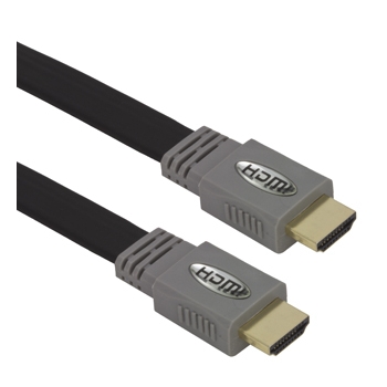 TITANUM Cablu HDMI-HDMI GOLD 1,5m |Clasa 1.4|3D|plat|placat cu aur|simplu|Cupru TB108 - 5901299900154