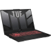 Laptop ASUS Gaming 17.3'' TUF A17 FA707NUG, FHD 144Hz, Procesor AMD Ryzen 7 7445HS (16M Cache, up to 4.7 GHz), 16GB DDR5, 512GB SSD, GeForce RTX 4050 6GB, No OS, Mecha Gray FA707NUG-HX177