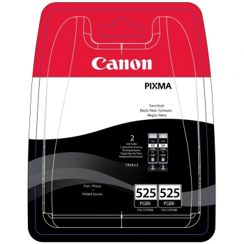 Cartus Cerneala Canon PGI-525PGBK Twin Black 2 Bucati for IP4850, MG5150/ 5250/ 6150/ 8150 BS4529B006AA