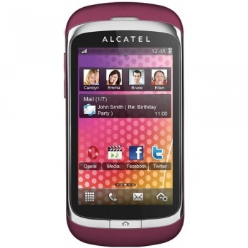 Telefon Mobil Alcatel One Touch 818 Mistery Pink ALC818MP