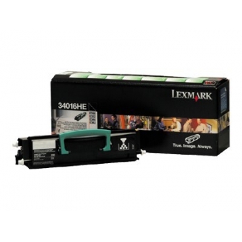 Cartus Toner Lexmark 34016HE Black 6000 pagini for Optra E330, E332, E332N, E340, E342N