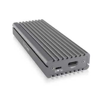 IcyBox External enclosure, suport SSD tip M.2 NVMe /PCI-E, USB 3.1 Type-C, IB-1817M-C31