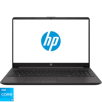 Laptop HP 250 G9 cu procesor Intel Core i3-1215U pana la 4.40 GHz, 15.6'' Full HD, 8GB, 512GB SSD, Intel UHD Graphics, Free DOS, Dark Ash Silver, 6S7B3EA