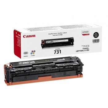 Cartus Toner Canon CRG-731BK Black 1400 Pagini for LBP7100C, LBP7110C CR6272B002AA