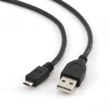 Cablu USB - MicroUSB Gembird 0.5m, CCP-MUSB2-AMBM-0.5M