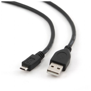 Cablu USB - MicroUSB Gembird 0.5m, CCP-MUSB2-AMBM-0.5M