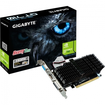 Placa Video Gigabyte GeForce GT 710 1GB GDDR3 64bit PCI-E x16 2.0 HDMI DVI VGA GV-N710SL-1GL