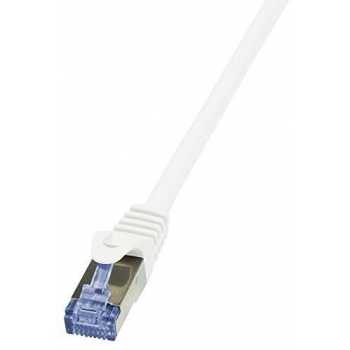 LOGILINK - Patchcord Cat.6A 10G S/FTP PIMF PrimeLine 10m white [C5208905]