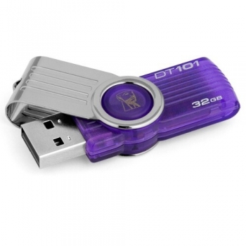 Memorie USB Kingston DataTraveler 101 G2 32GB USB 2.0 Purple DT101G2/32GB