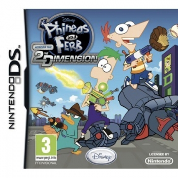 Phineas and Ferb Across the 2nd Dim. DS