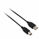 USB cable, A / B - USB A / USB B - Length 3.0m - Color: black