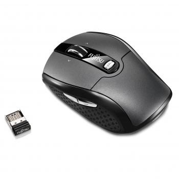 Mouse Wireless Fujitsu WI610 Laser 5 Butoane 2000dpi USB S26381-K460-L100