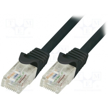 LOGILINK - Patchcord CAT 5e UTP 2m black