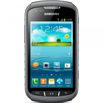 Telefon Mobil Samsung Xcover2 S7710 Titan Grey 4" 480 x 800 Dual SIM Cortex A9 Dual Core 1.0GHz memorie interna 4GB Camera Foto 5MPx Android v4.1 SAMS7710TG