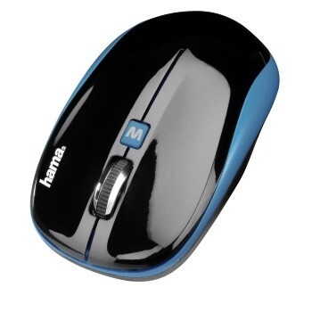 Mouse Wireless Hama AM-7600 3 butoane 1200 dpi USB black 00134913