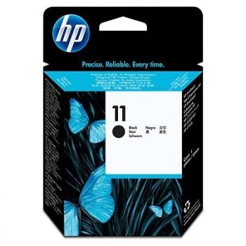 Cap Printare HP Nr. 11 Black 16000 Pagini for Business Inkjet 1000, 1200, 2200, 2230, 2250, 2280, 2600, 2800, DesignJet 500, 510, 800 C4810A