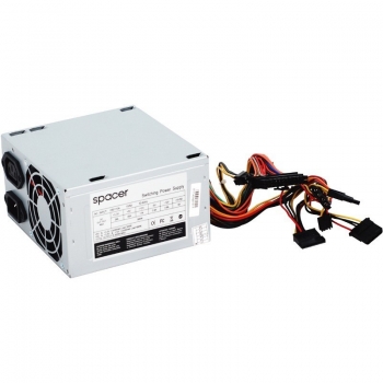 Sursa Spacer 500W 2x SATA 2x Molex 1x Floppy PFC Pasiv SPS-ATX-500