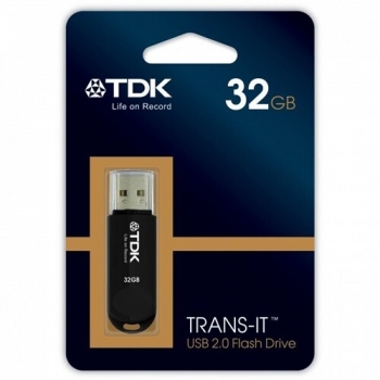 Memorie USB TDK Trans-It-Mini 32GB USB 2.0 Black USB32TDK