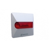 Lampa semnalizare incendiu tip LED Bentel RILLED Carcasa alb/rosu