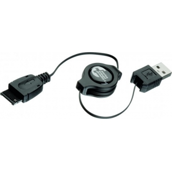 Cablu incarcator retractabil USB SwissTravel pentru Siemens SRCC-18