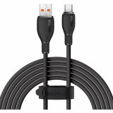 Cablu de date Baseus P10355703111-01, USB-A - USB-C, 2m, Black