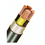Cablu de energie, PVC, 0,6/1kV E-YY-J* 5 x 6 RE negru Schrack XC100421JE