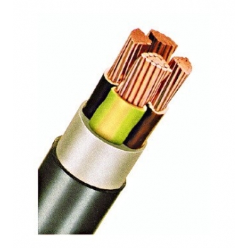 Cablu de energie, PVC, 0,6/1kV E-YY-J* 5 x 6 RE negru Schrack XC100421JE
