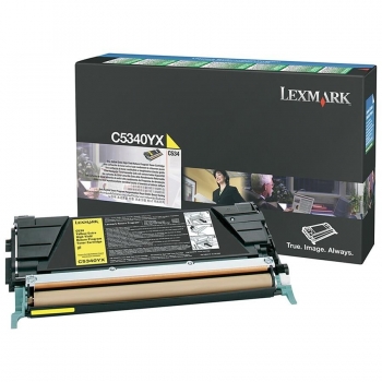 Cartus Toner Lexmark C5340YX Yellow Extra High Yield Return Program 7000 pagini C534DN, C534DTN, C534N