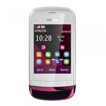 Telefon Mobil Nokia C2-03 Red Dual Sim Touch NOKC2-03GSMRED