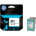 Cartus Cerneala HP Nr. 351 Color Vivera Inks 170 Pagini for Deskjet D4260, D4280, D4360, Photosmart C4480, C4580, OfficeJet J5780, Photosmart C4280 AIO, OfficeJet J6140, Photosmart C5200, C5280 AIO, D5360 CB337EE