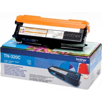 Cartus Toner Brother TN320C Cyan 1500 Pagini for DCP-9055CDN, HL-4140CN, HL-4150CDN, MFC-9460CDN