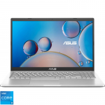 Laptop ASUS 15.6'' X515EA-BQ955, FHD, Procesor Intel Core i7-1165G7 (12M Cache, up to 4.70 GHz, with IPU), 8GB DDR4, 512GB SSD, Intel Iris Xe, No OS, Transparent Silver