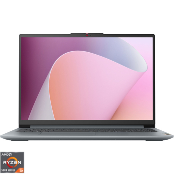Laptop Lenovo 16'' IdeaPad Slim 3 16ABR8, WUXGA IPS, Procesor AMD Ryzen 5 5625U (16M Cache, up to 4.3 GHz), 16GB DDR4, 1TB SSD, AMD Radeon, No OS, Arctic Grey 82XR00BCRM