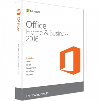 Microsoft Office Home and Business 2016 EN 32-bit/x64 1 PC Medialess T5D-02826