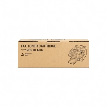 Cartus Toner Ricoh Type 1265 Black 4300 Pagini for Fax 1120L, Fax 1160L 412638