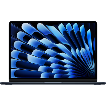 Laptop APPLE MacBook Air 13 Apple M4, 13.6'' Retina Display, 16GB, SSD 512GB, macOS Sequoia Midnight MW133ZE