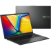 Laptop ASUS VivoBook Go 15 E1504FA-BQ057, AMD Ryzen 3 7320U, 15.6inch, RAM 8GB, SSD 256GB, AMD Radeon Graphics 610M, No OS, Mixed Black