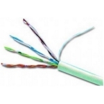 CAT6 UTP LAN cable, solid, 1000 ft
